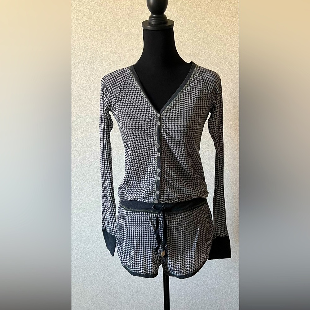 Sheer Onesie PJ’s NAP Design OS S/M